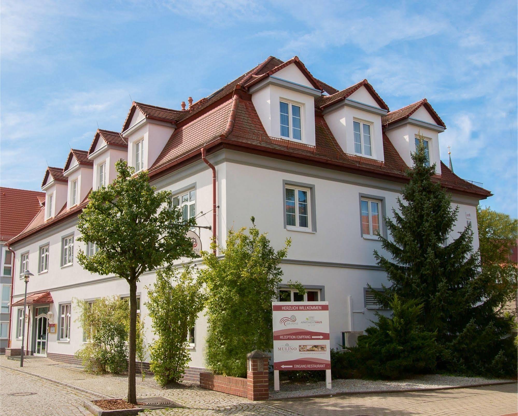 Hotel "Zur Muehle" Хойерсверда Экстерьер фото